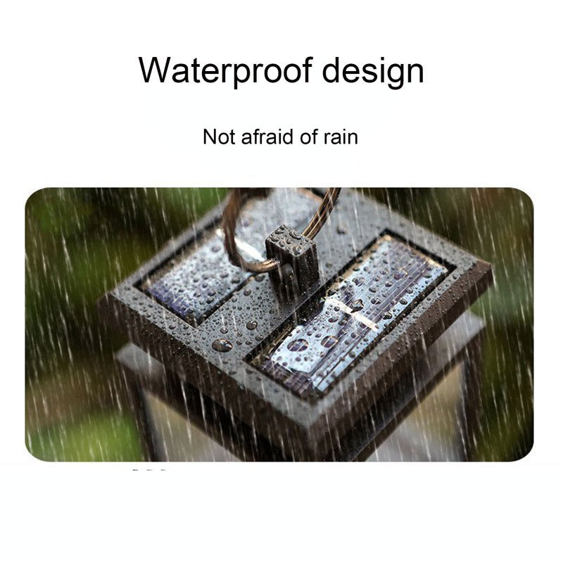 Outdoor Solar Lanterns Waterproof Hanging Lights for Garden Patio Yard