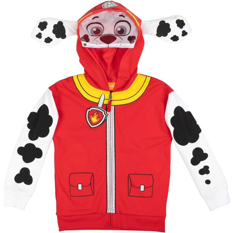 Paw Patrol Marshall Fleece Zip-Up Hoodie for Toddler & Little Boys - Variation 7-8