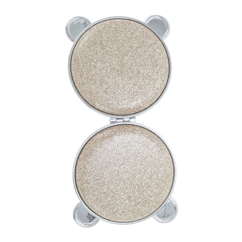 Bears Style Portable Makeup Mirror - Lightweight Desktop Grooming Accessory