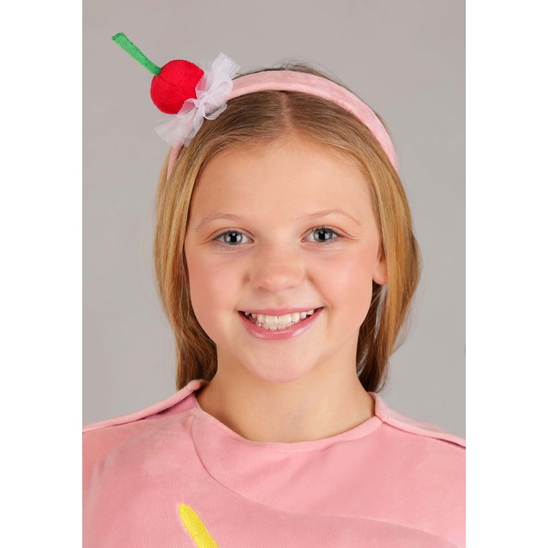 Girls Pink Cupcake Costume Small/Medium - Food Costume for Kids