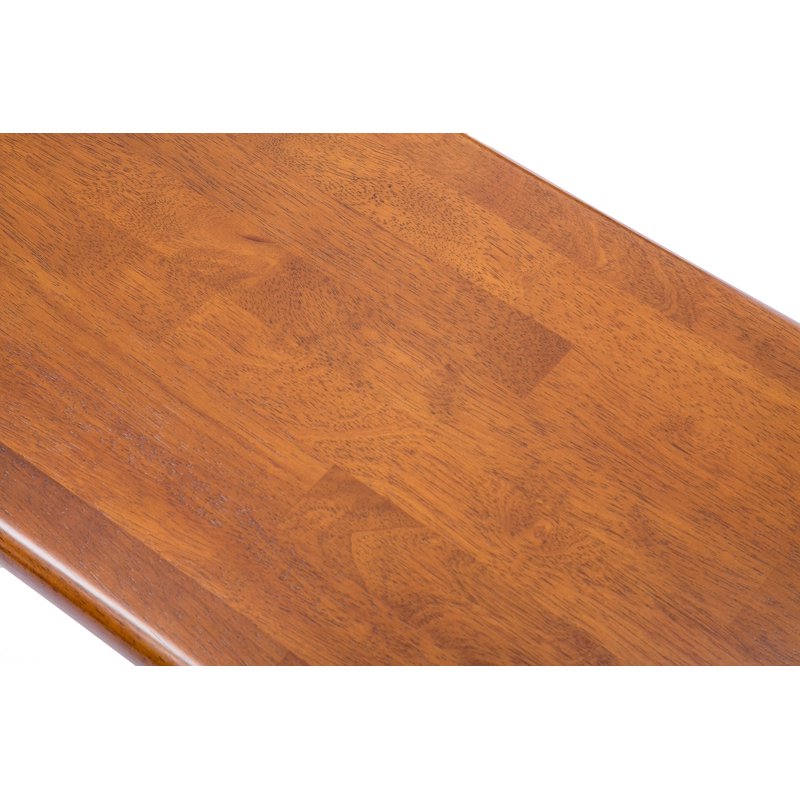 Shaker Backless Dining Bench - Walnut Finish, 44" Wide