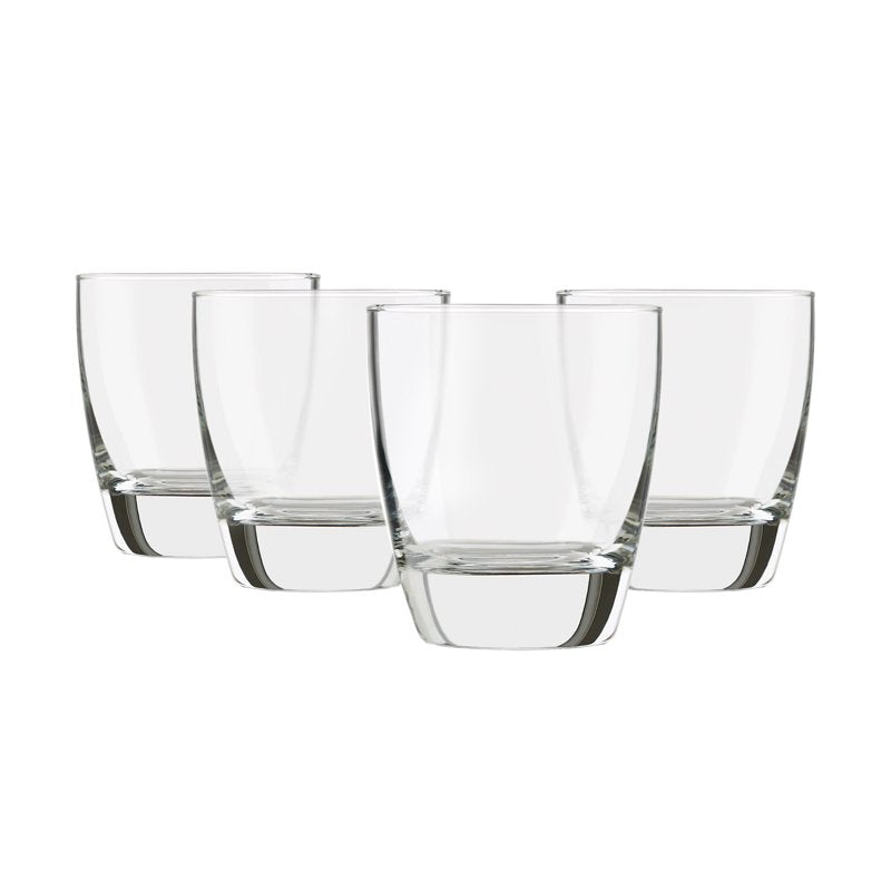 12.5 oz Drinking Glasses Set - 3 Pack of 4 Clear Glasses