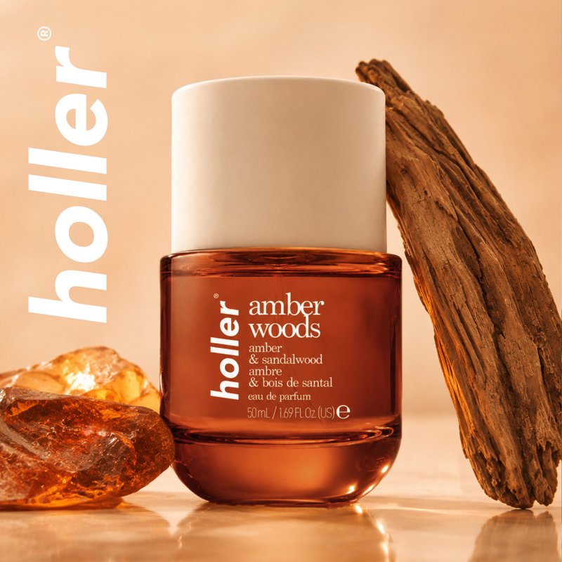 Amber Woods Eau De Parfum - Warm Vanilla and Amber Fragrance, 1.69 fl oz