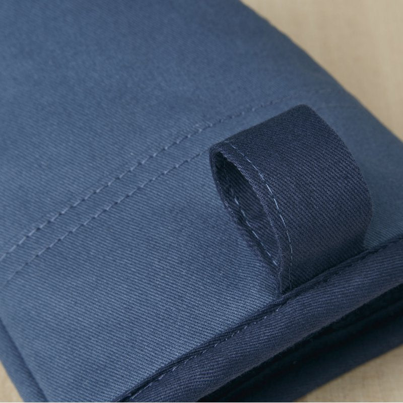 Mini Oven Mitt Set - 2-Pack, Navy/Ink Blue, 5.5"x8"