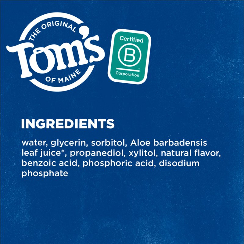 Whole Care Natural Fluoride Mouthwash, Fresh Mint, 16 oz
