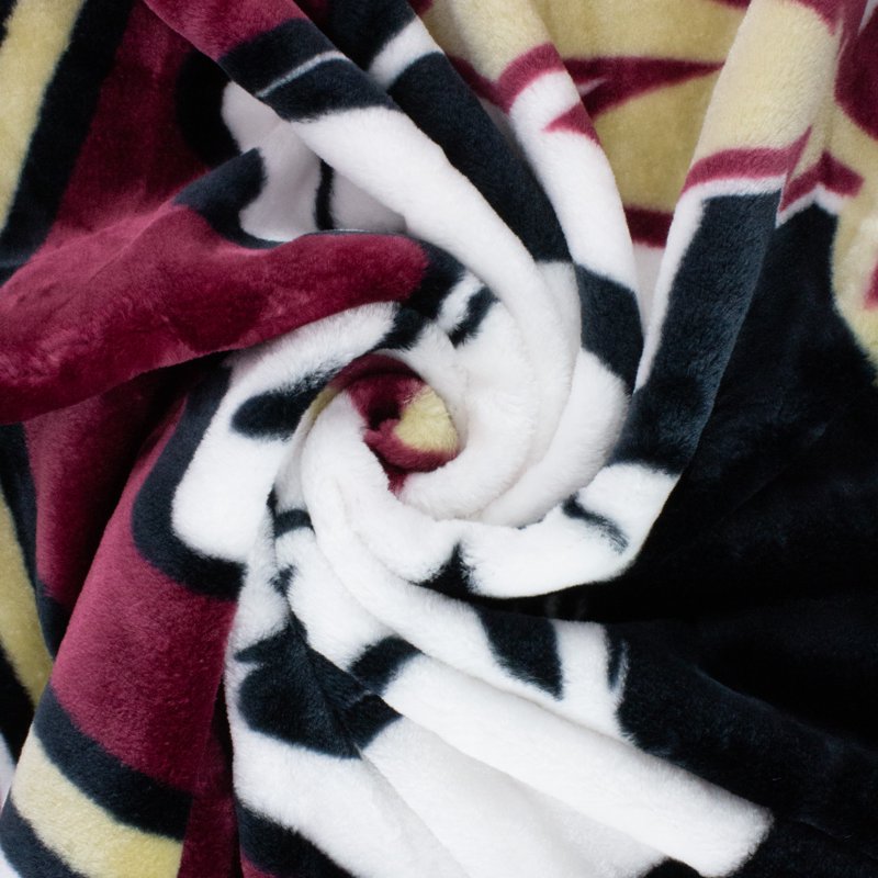 Florida State Seminoles Raschel Throw Blanket - 86 x 63 Inches - College Covers Variation
