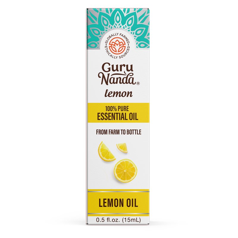 100% Pure Lemon Essential Oil for Aromatherapy - 15ml