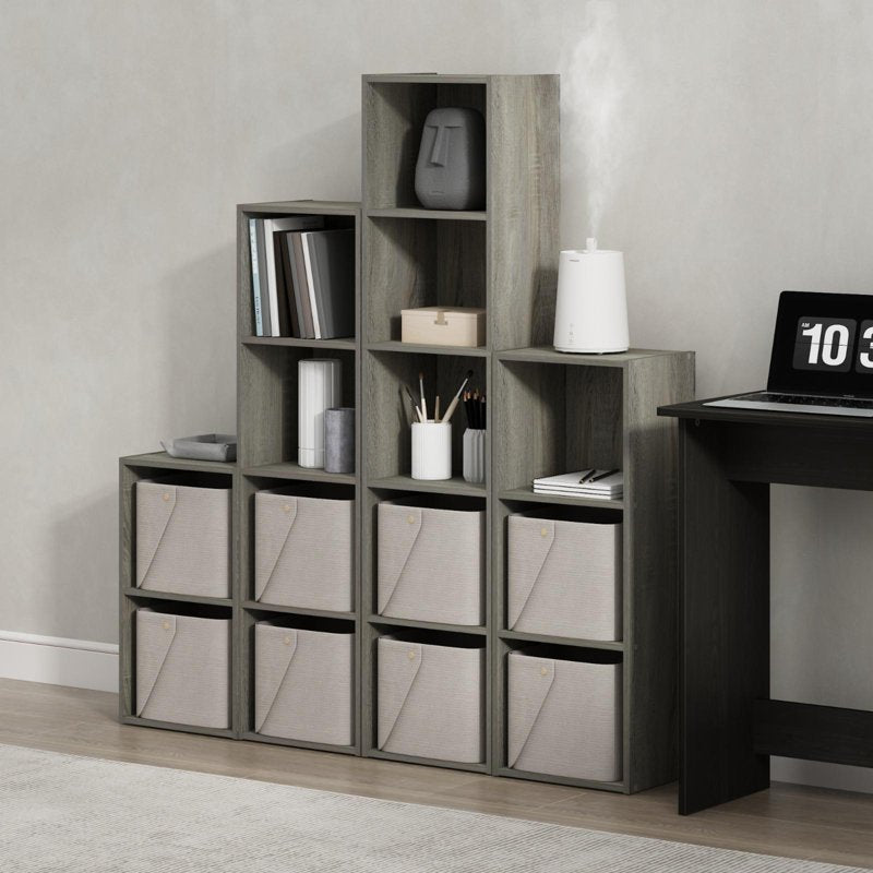 4-Tier Open Shelf Bookcase - Multiple Colors Available
