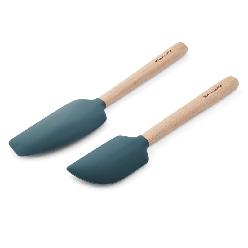 Silicone Mixing Spatula & Scraper Set - Agave Color