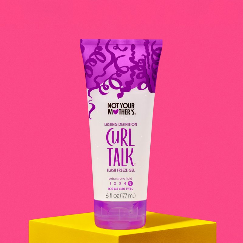 Curl Talk Flash Freeze Gel - Extra Strong Hold for All Curl Types
