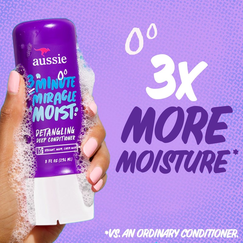 3 Minute Miracle Moist Deep Conditioner for Dry Hair - 8 fl oz