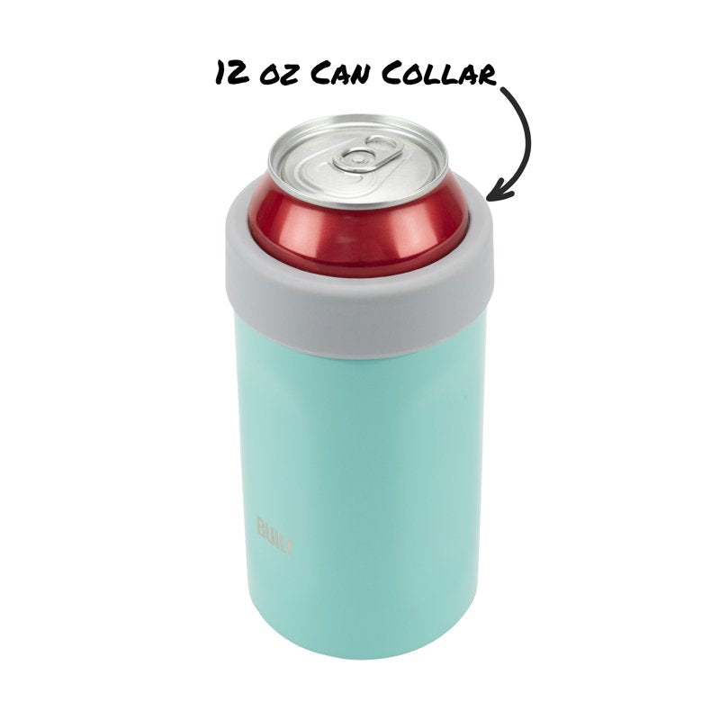 Insulated Stainless Steel Can Cooler & Drink Sleeve Set - Cockatoo