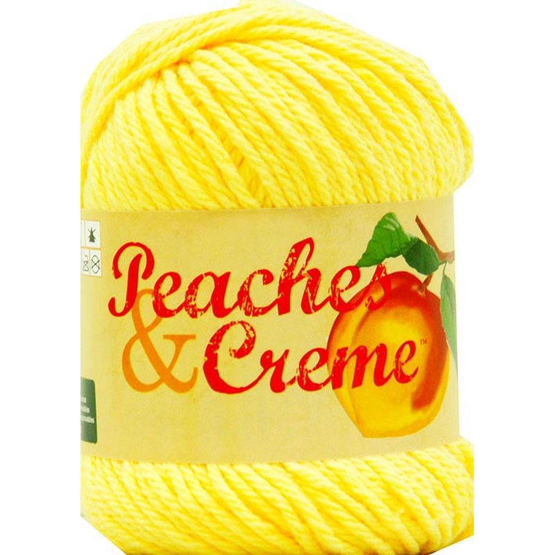 Sunshine Cotton Yarn 3 Pack - Peaches & Creme Medium Weight 2.5oz/70.9g