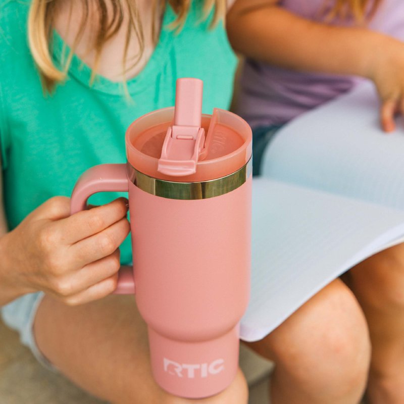 16 oz Leak-Proof Ceramic Lined Road Trip Tumbler - Cobalt