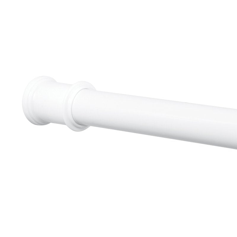 Adjustable Tension Shower Curtain Rod - No-Drill, White, 44-72 Inches Variation of THIS Listing