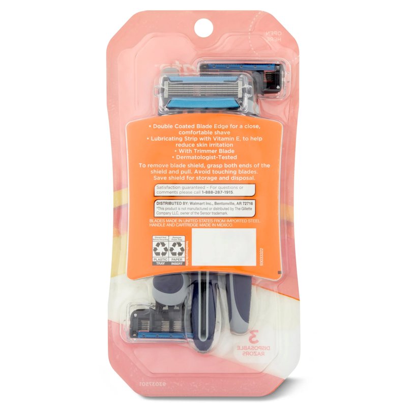 5-Blade Disposable Razors for Men