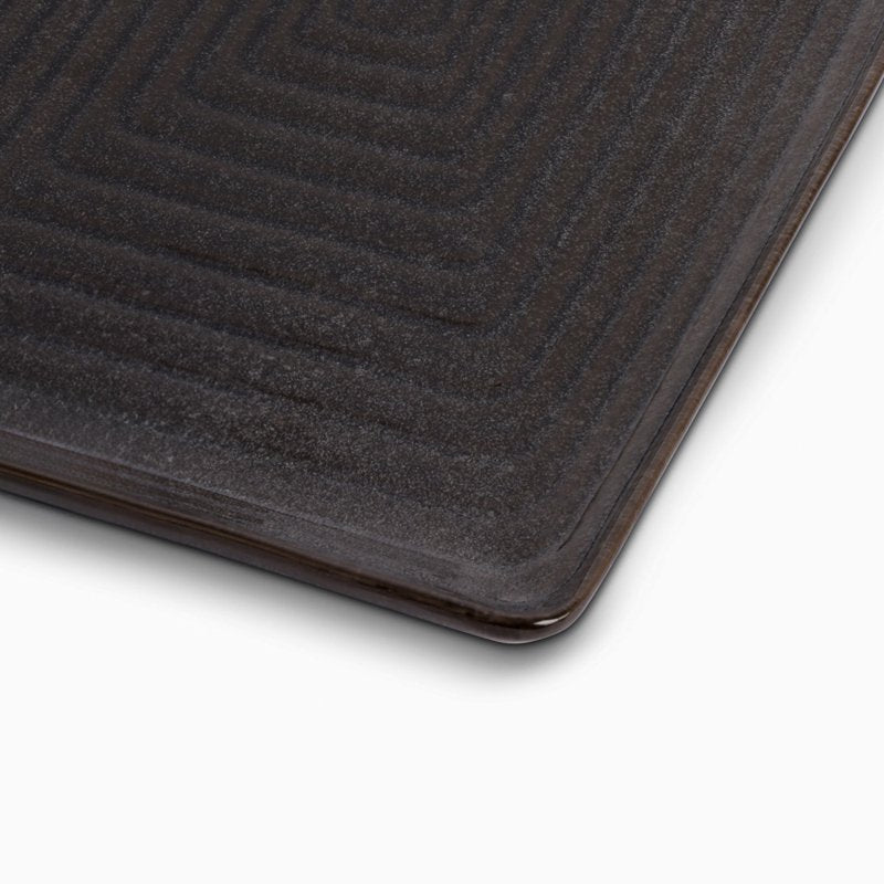 Ceramic Rectangular Platter - Rip Collection, 4 Pack