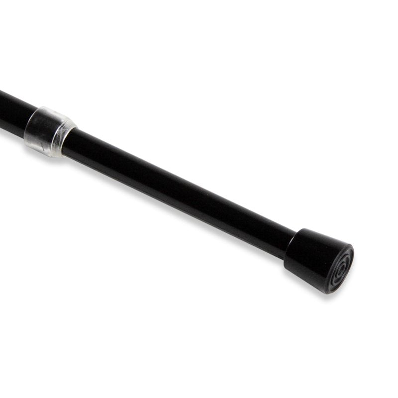 PlusCasa 22-36 Inch Adjustable Shower Curtain Rod Black - Variation of THIS listing