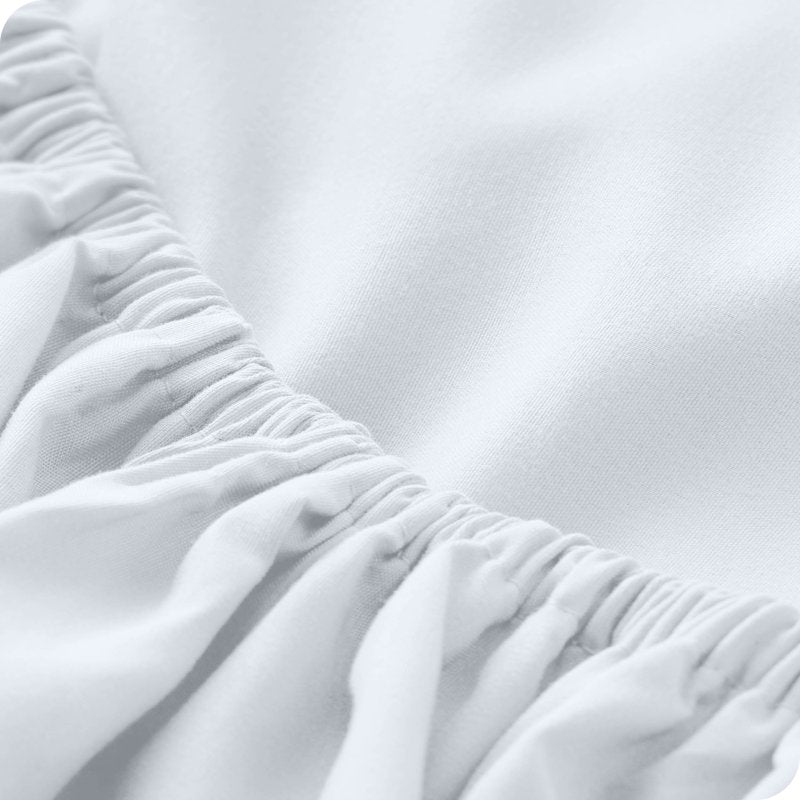 Queen White Microfiber Sheet Set - Wrinkle Resistant & Deep Pocket Bedding