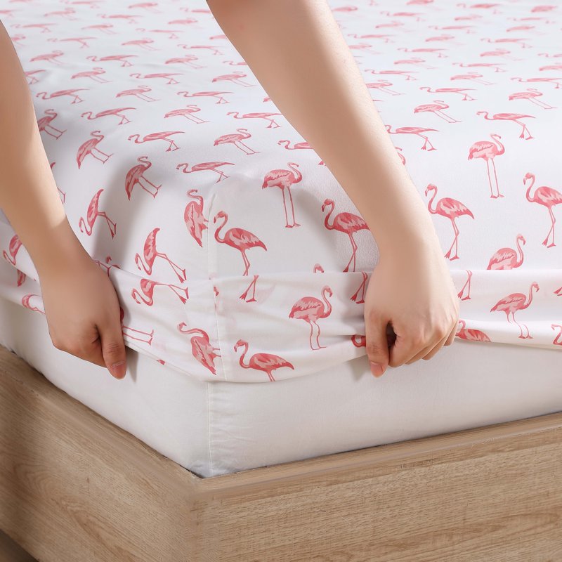 Beatrice Home Fashions Coastal Print Microfiber 3-Piece Sheet Set Twin Headed South