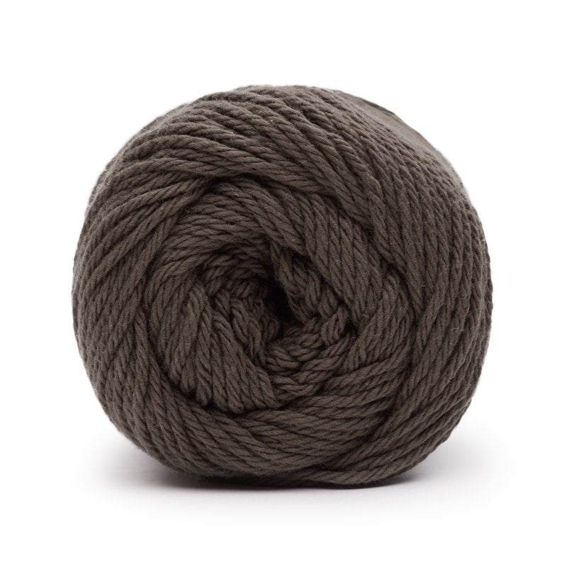 Peaches & Crème Solid Cotton Yarn 3-Pack Dark Taupe - Medium Weight 120 Yards