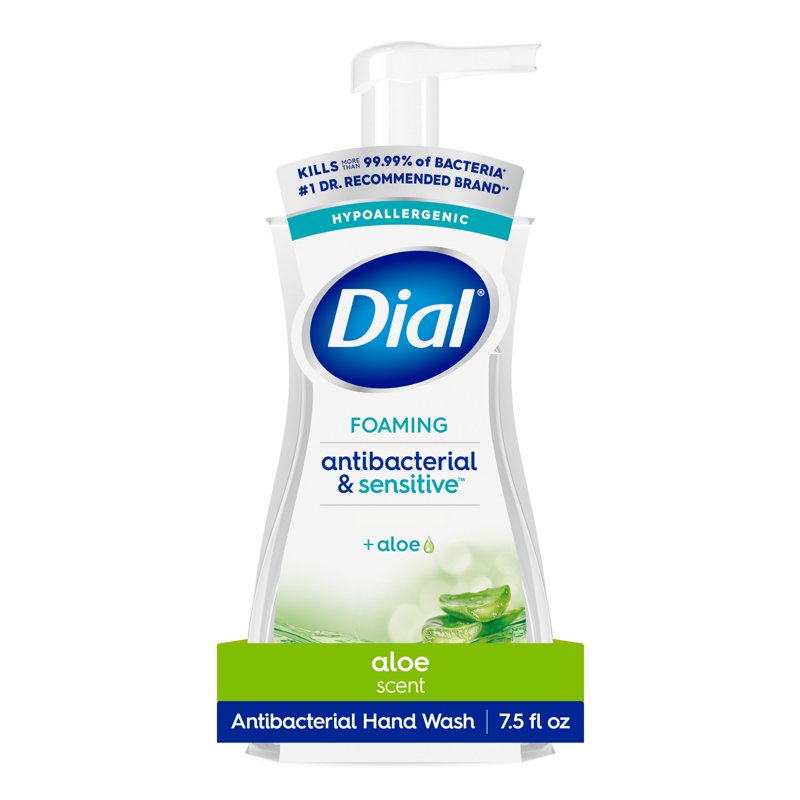 Antibacterial Foaming Hand Soap with Aloe - Hypoallergenic pH Balanced