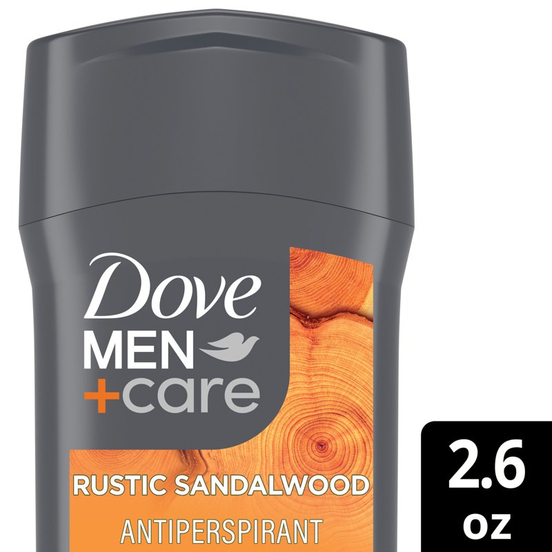 Rustic Sandalwood Antiperspirant Deodorant for Men - 72-Hour Odor Protection