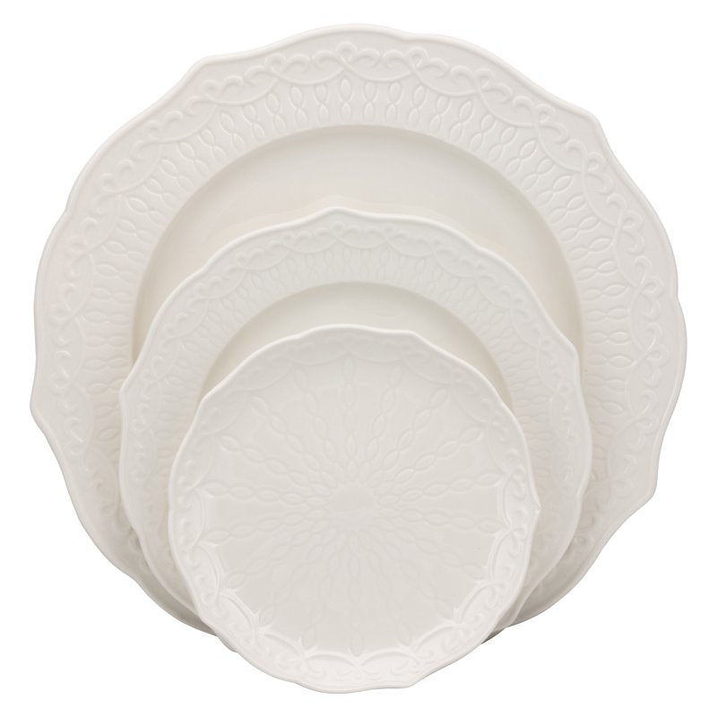 6-Inch White Bread & Butter Plates - Set of 6