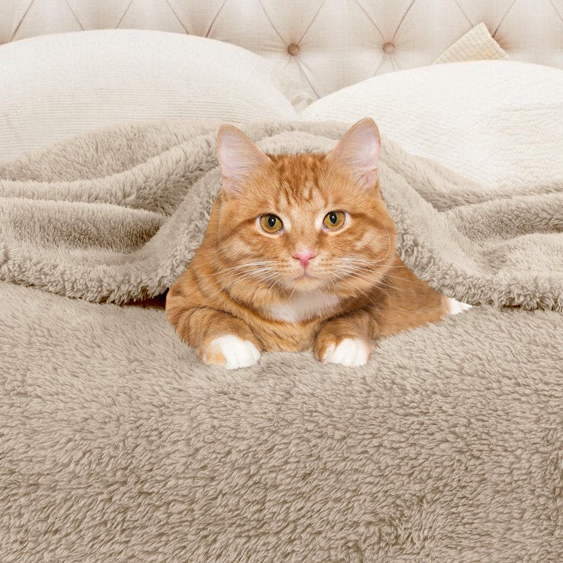 Twin Linen Superior Super Soft Plush Fleece Blanket 50x70 Bed & Couch Throw