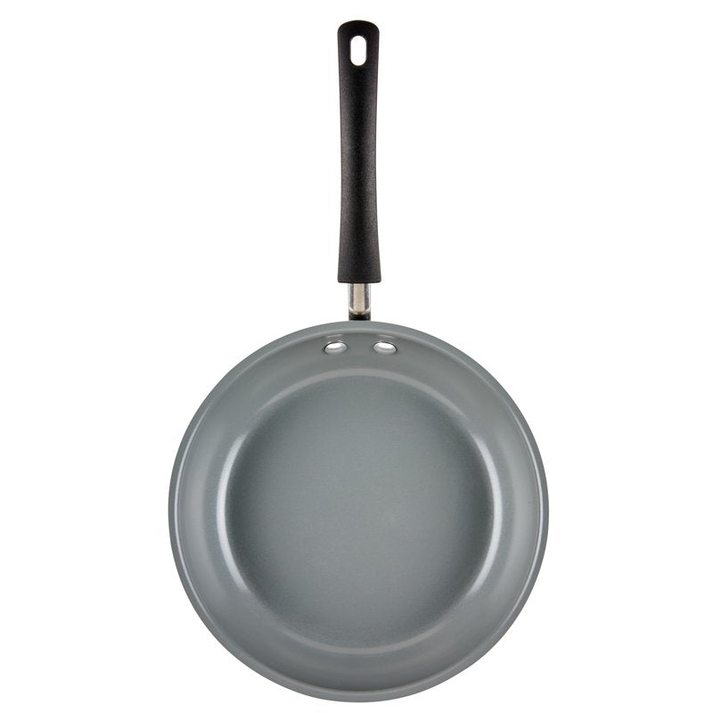 14-Piece Ceramic Nonstick Cookware Set with Cooking Tools - Black