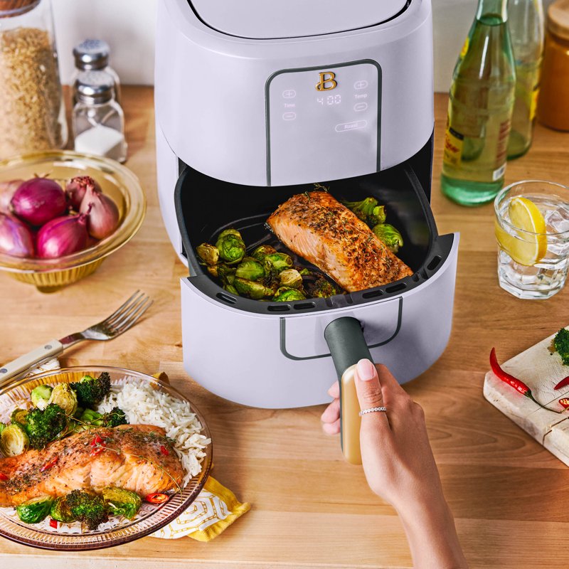 3 Qt Digital Air Fryer with TurboCrisp Technology - Lavender