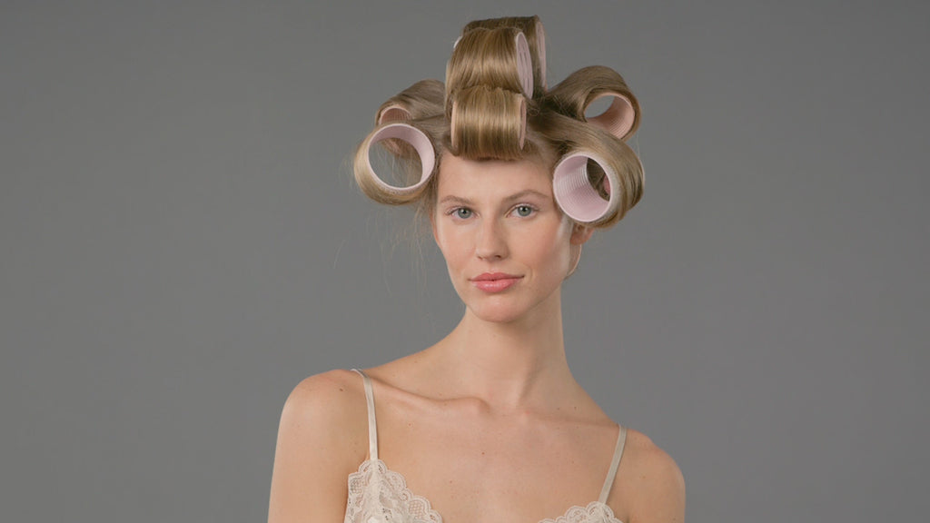 Ceramic Volumizing Hair Rollers Set - 9 Pack with 3 Sizes