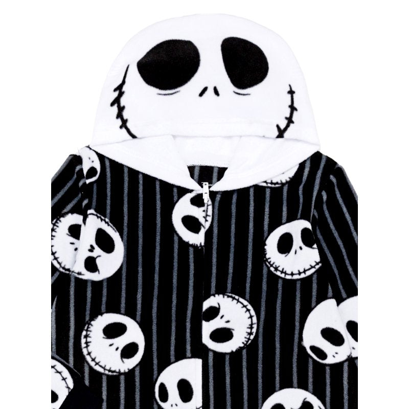 The Nightmare Before Christmas Boys Halloween Unionsuit - Black, M (8)