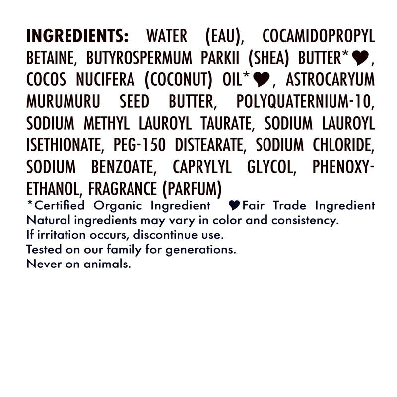 Coconut Oil Baby Wash and Shampoo - Gentle Cleansing for Delicate Skin, 13 oz