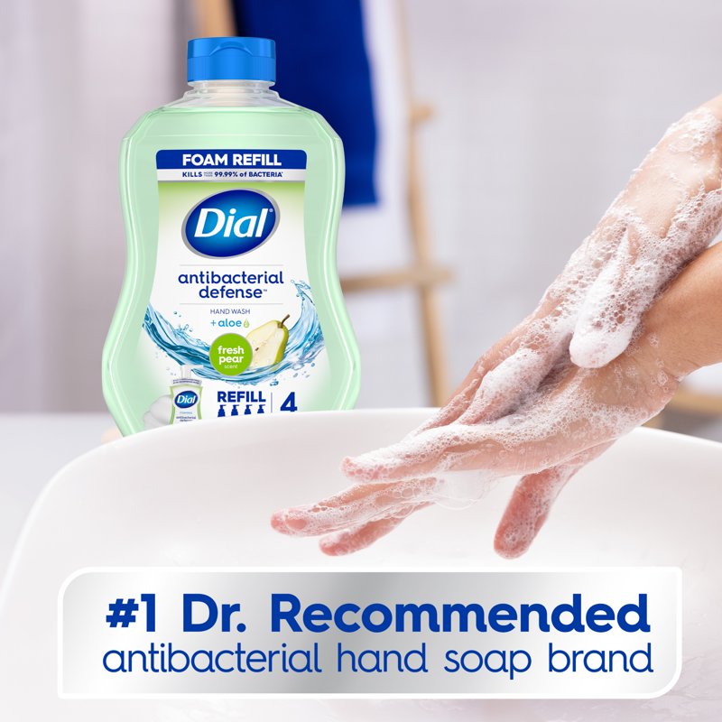 Antibacterial Foaming Hand Soap Refill, Fresh Pear, 30 fl oz