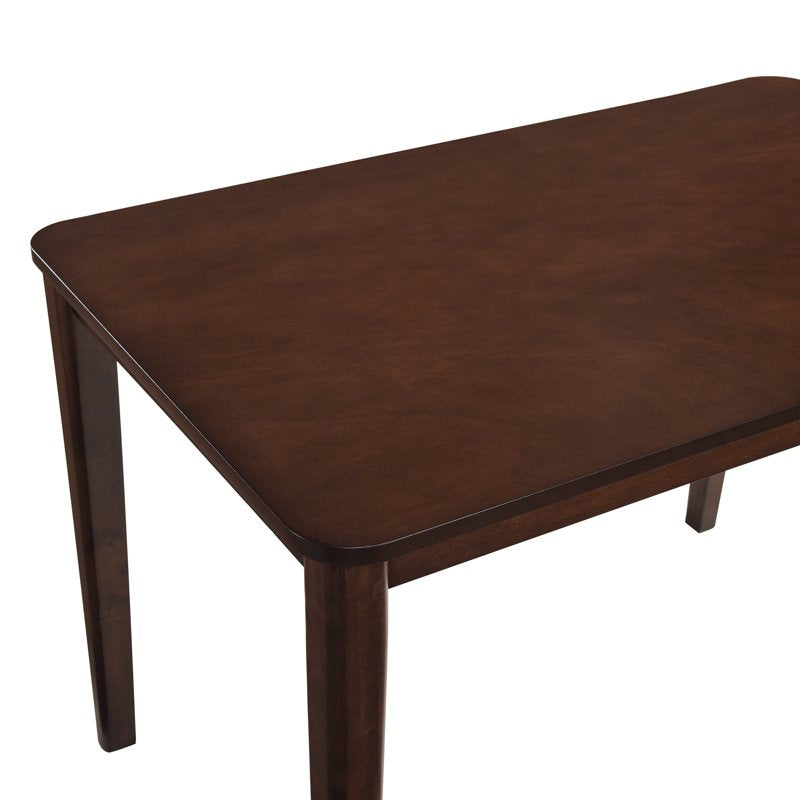 Classic 5-Piece Wood Dining Table Set - HK Wenge