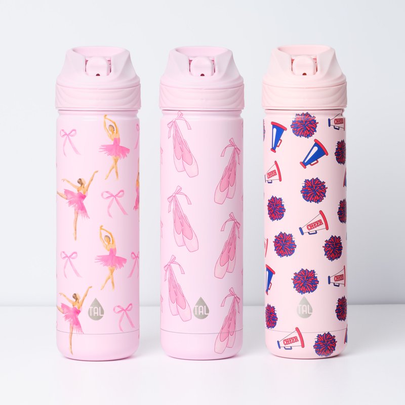 26oz Stainless Steel Ranger Water Bottle with Easy Sip Straw - Cheer