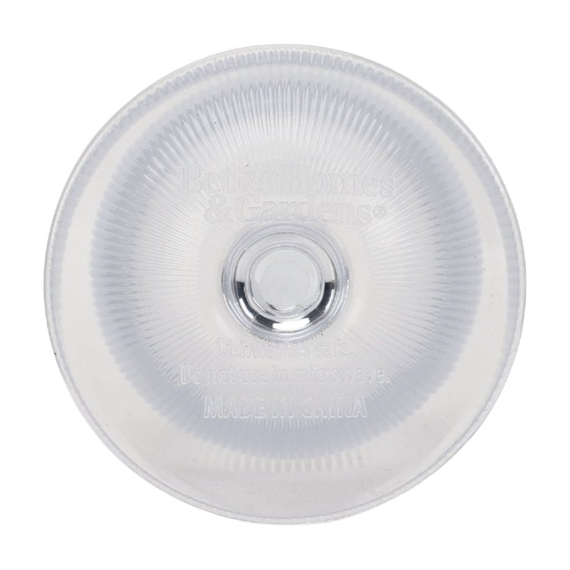 12-Ounce Clear Tritan Ribbed Goblet - Clear Finish