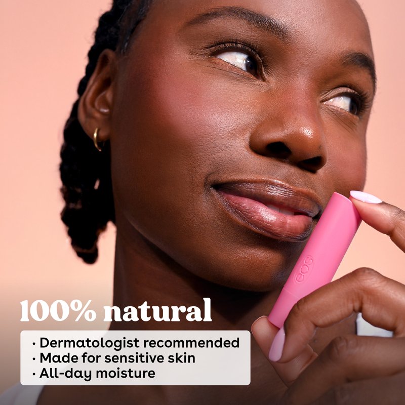 Natural Shea Butter Lip Balm Set - Guava Berry Punch & Pink Lemonade - 2 Pack