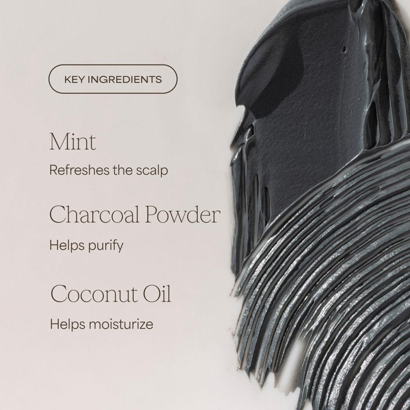 Scalp Restore Hair Mask with Charcoal and Mint, 6.7 fl oz