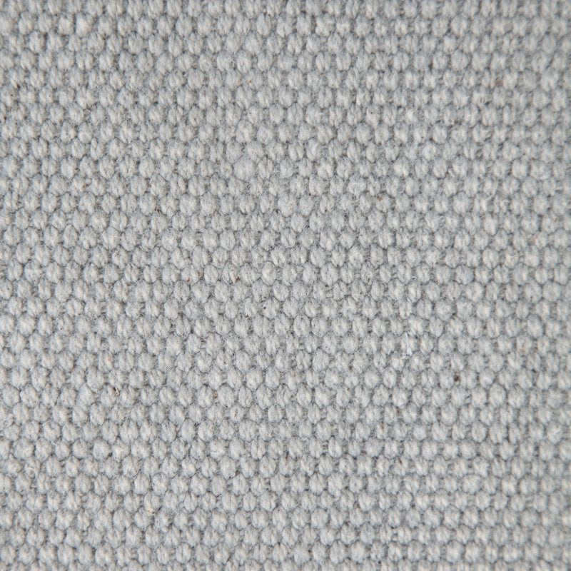 Ox Bay Nellie 14x36 Inch Gray Solid Cotton Throw Pillow with Fringe - Decorative Lumbar Accent