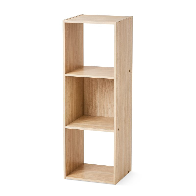 3-Cube Storage Organizer - Versatile Bookcase for Home & Office