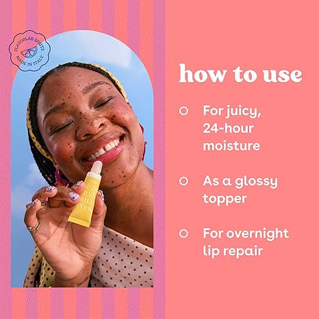 24H Moisture Super Balm - Strawberry Limoncello Lip Treatment - 0.35 fl oz