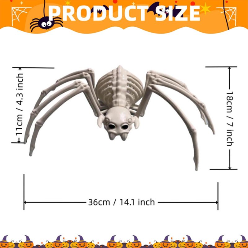 Halloween Skeleton Decor Indoor Outdoor Creepy Skeleton for Party & Home