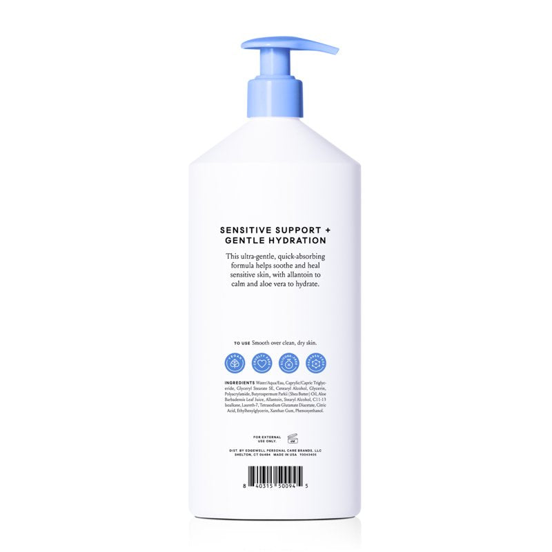Billie Sensi Ultra-Gentle Women's Body Lotion, Fragrance-Free,