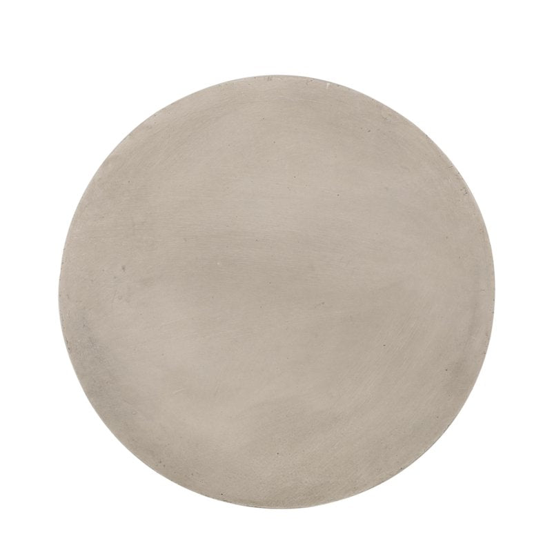 Lightweight Outdoor Concrete Side Table - Hourglass Design