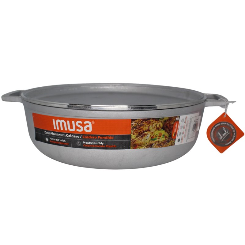 11.6qt Cast Aluminum Caldero - Essential Hispanic Cooking Pot