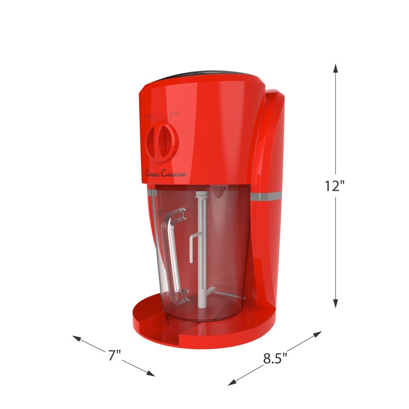 Frozen Drink Maker for Slushies and Margaritas - Red