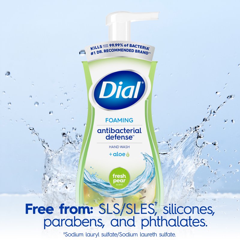 Foaming Hand Soap - Antibacterial Defense Fresh Pear Scent