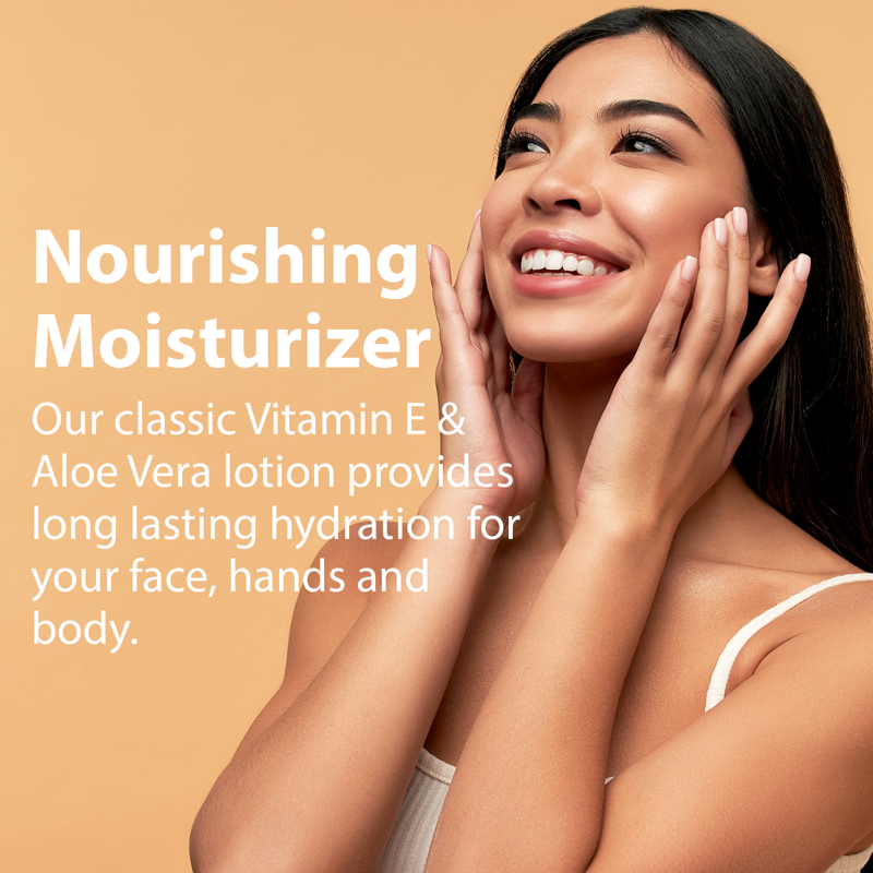 Vitamin E & Aloe Vera Skin Oil Capsules - 60 Count Moisturizing Treatment